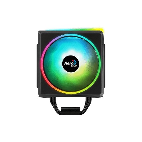 Disipador CPU Aerocool Cylon 4F RGB, 120mm, 800 – 1800RPM, Negro