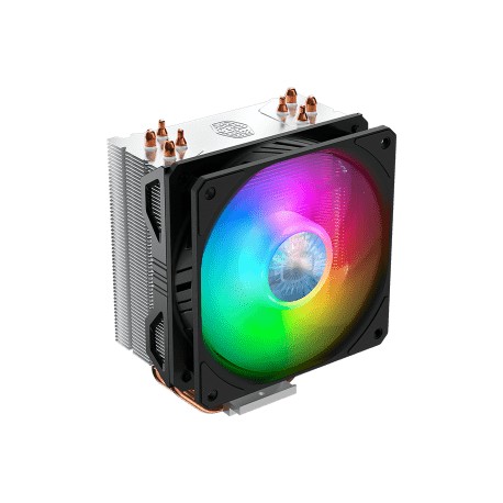 Disipador CPU Cooler Master Hyper 212 ARGB, 120mm, 650-1800RPM, Negro