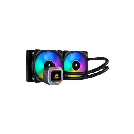 Enfriamiento Líquido Corsair H100i RGB Platinum 240mm / iCue / AMD e Intel / Hydro Series™