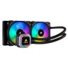 Enfriamiento Líquido Corsair H100i RGB Platinum 240mm / iCue / AMD e Intel / Hydro Series™