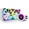 Enfriamiento Liquido NZXT Kraken Z53 RGB White, 240mm, Pantalla 24 Bits , Intel y AMD, RL-KRZ53-RW