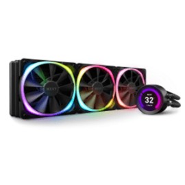 Enfriamiento Liquido NZXT Kraken Z73 RGB Black, 360mm, Pantalla 24 Bits , Intel y AMD, RL-KRZ73-R1