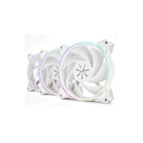 Kit de 3 Ventiladores InWin Sirius Pure ASP120 / 120mm / ARGB /  PWM 500~1800 RPM / 50 CFM / 27 DB(A) Max.