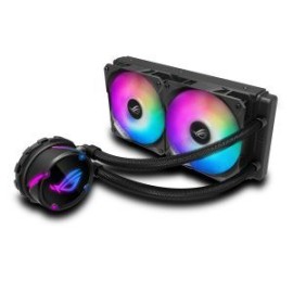 Sistema De Enfriamiento Liquido ASUS ROG Strix LC 240 RGB / 120mm x2 (240mm) / AMD / INTEL / Aura Sync