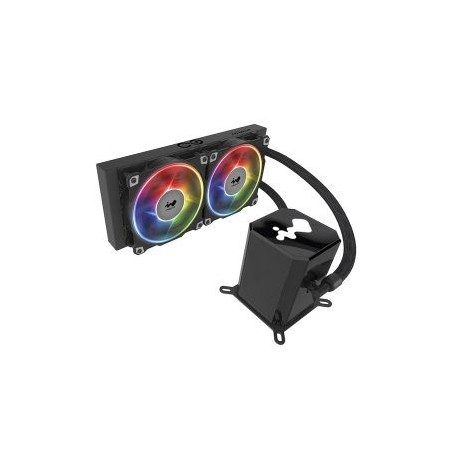 Sistema de Enfriamiento Líquido InWin SR24 AIO 240mm / AMD e Intel / ARGB / Doble Bomba