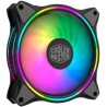 Ventilador Cooler Master Masterfan MF120 Halo Negro / 120mm / ARGB AuraSync, Mystic Light, Polychrome, RGB Fusion 2.0 / MFL-B2D